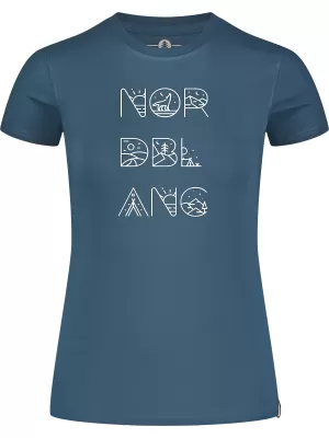 Női póló NORDBLANC RESCUE NBSLT8178 KÉK