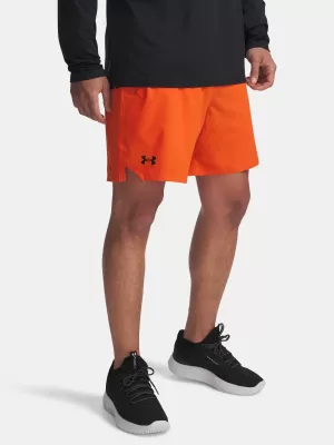 Férfi rövidnadrág UNDER ARMOUR VANISH WOVEN 6IN SHORTS 1373718-844 NARANCS