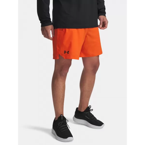  Férfi rövidnadrág UNDER ARMOUR VANISH WOVEN 6IN SHORTS 1373718-844 NARANCS 