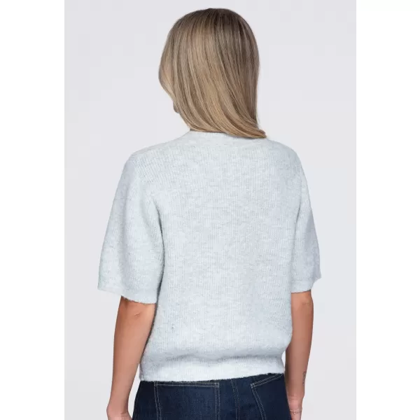  Női blúz OMBRE OW-TS-E0091 SZÜRKE 
