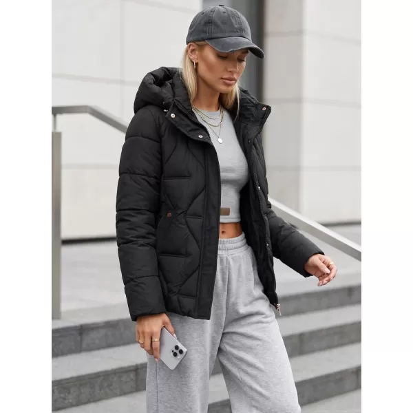  Női kabát DSTREET TY5939 FEKETE 