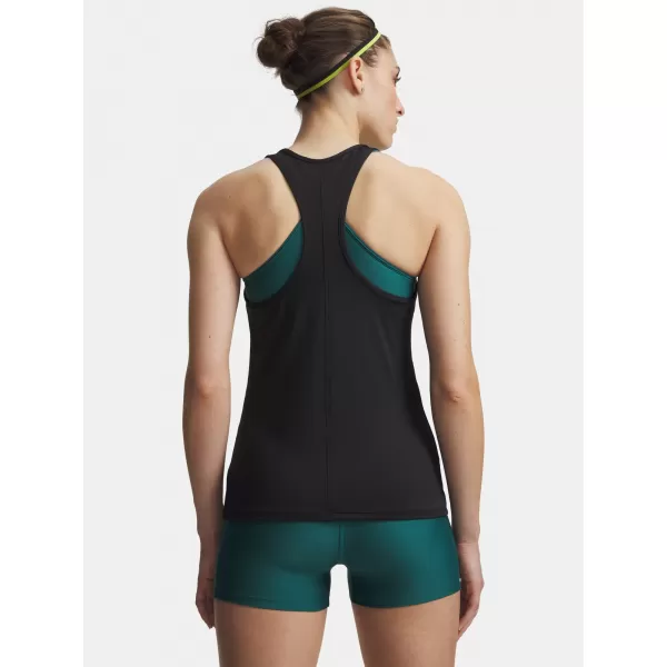  Női felső UNDER ARMOUR TECH MESH RACER TANK 6009989-001 FEKETE 