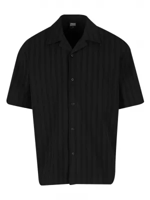 Férfi ing URBAN CLASSICS TB8217-00007 FEKETE