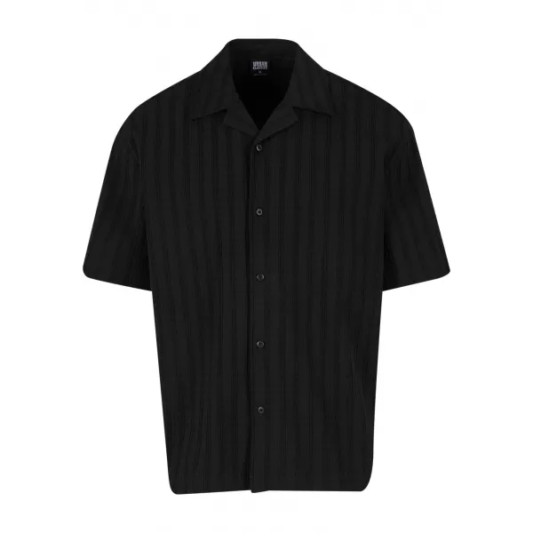  Férfi ing URBAN CLASSICS TB8217-00007 FEKETE 