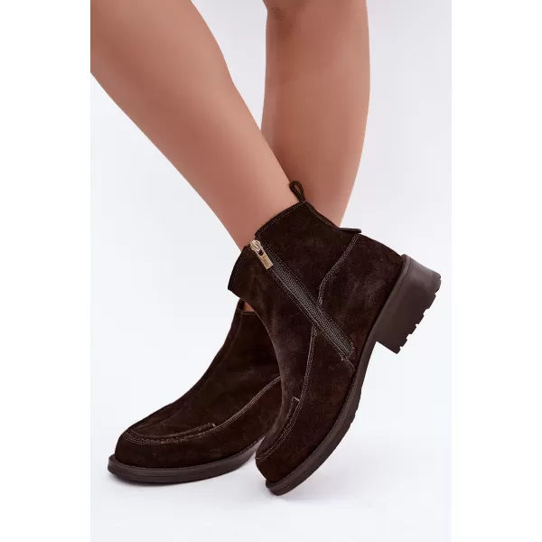  Női bokacsizma BIG STAR SHOES UU274602 BARNA/BÉZS ÁRNYÉKOK 