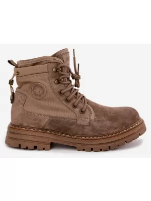Férfi bokacsizma BIG STAR SHOES UU174253 BÉZS