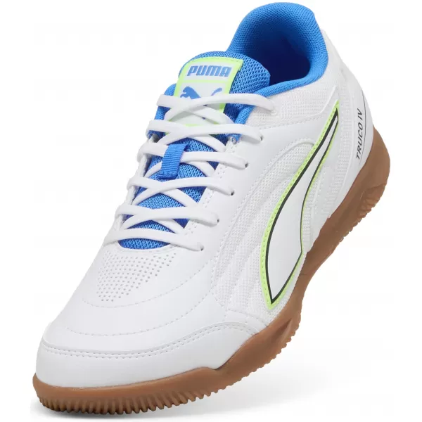  Csizma PUMA TRUCO IV 10884507 PUMA FEHÉR/ZÖLD CSILLOGÁS/ULTRA KÉK/PUMA FEKETE 