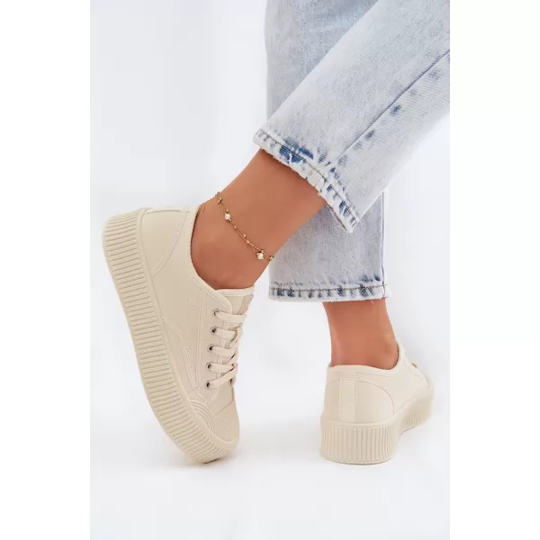  Női tornacipő BIG STAR SHOES TT274271 BÉZS 