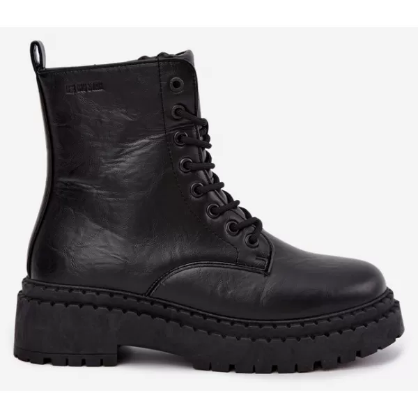  Női bokacsizma BIG STAR SHOES UU274816 FEKETE 