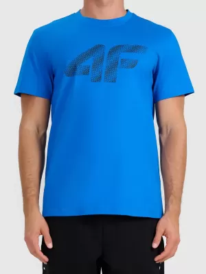Férfi póló 4F WMM00TTSHM3342 KÉK