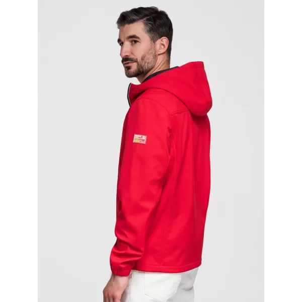  Férfi softshell kabát OMBRE OM-JANP-0292 SZERK 