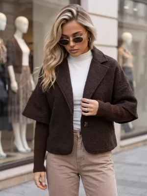 Női kabát DSTREET NY0843 BARNA