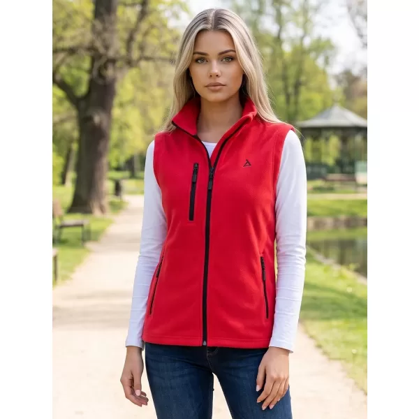  Női gyapjú mellény ALTISPORT ALW002525 PIROS 