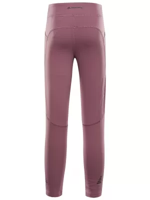 Gyermek leggings ALPINE PRO GEMSO SZŐLŐNEKTÁR