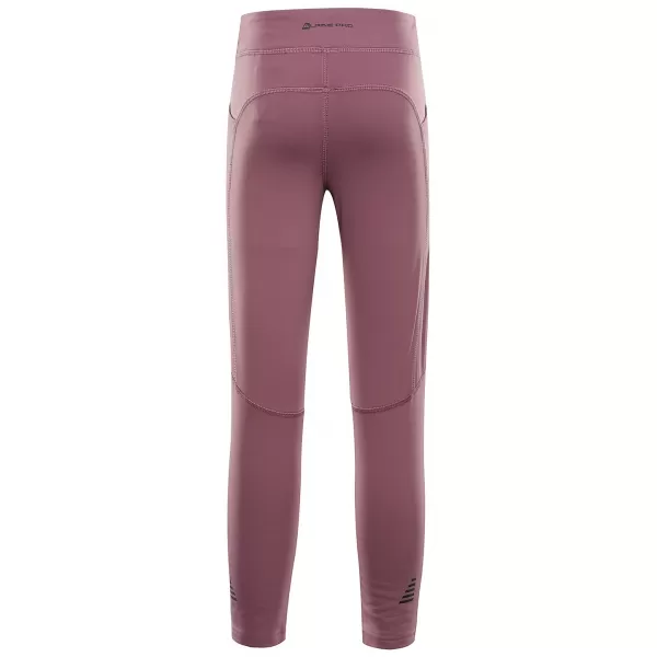  Gyermek leggings ALPINE PRO GEMSO SZŐLŐNEKTÁR 