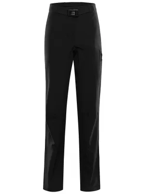 Női softshell nadrág ALPINE PRO CORBA FEKETE