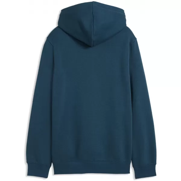 Gyermek pulóver PUMA ESS 2 COLOR NO. 1 LOGO HOODIE FL B 68582236 ÉJFÉLI BENZIN 