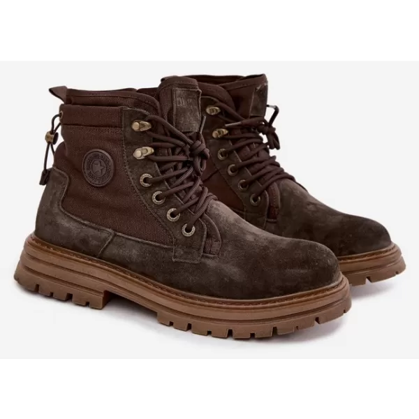  Férfi cipők BIG STAR SHOES UU174254 BARNA/BÉZS ÁRNYÉKOK 