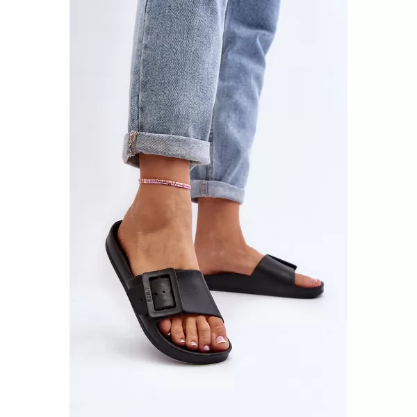  Női papucs BIG STAR SHOES FF274A389 FEKETE 