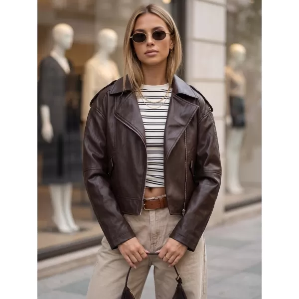  Női kabát DSTREET TY5920 BARNA 