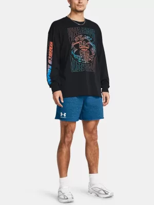 Férfi rövidnadrág UNDER ARMOUR RIVAL TERRY 6IN SHORT 1382427-406 KÉK
