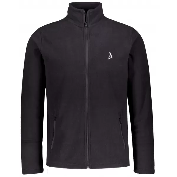 Férfi polár pulóver ALTISPORT ALM002852 FEKETE ÉS EZÜST 