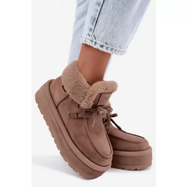  Női hóemberek BIG STAR SHOES UU274215 BÉZS 