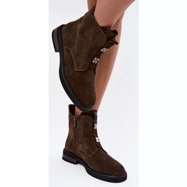  Női cipők D&A CR62-3334 KHAKI 