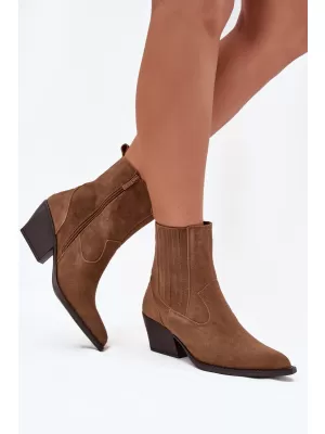 Női cowboy csizma BOTO NC1339K/6350 TEVE
