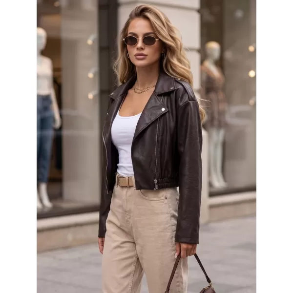 Női kabát DSTREET TY5954 BARNA 