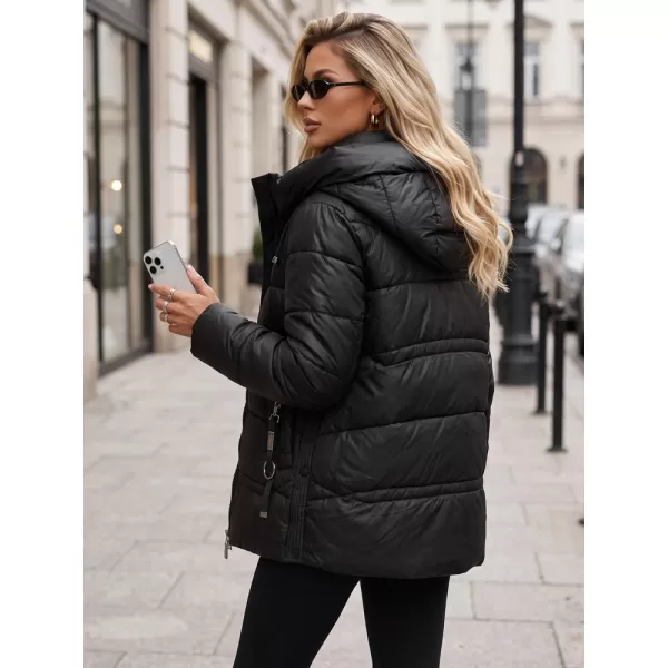  Női kabát DSTREET TY5950 FEKETE 