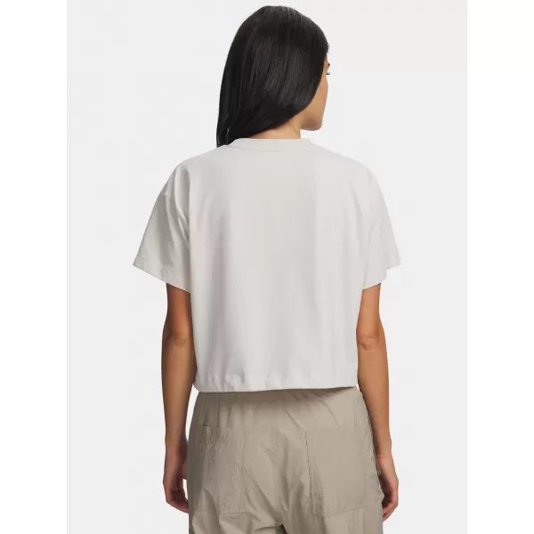  Női póló UNDER ARMOUR BUNGEE HEM TEE 6010950-110 FEHÉR 