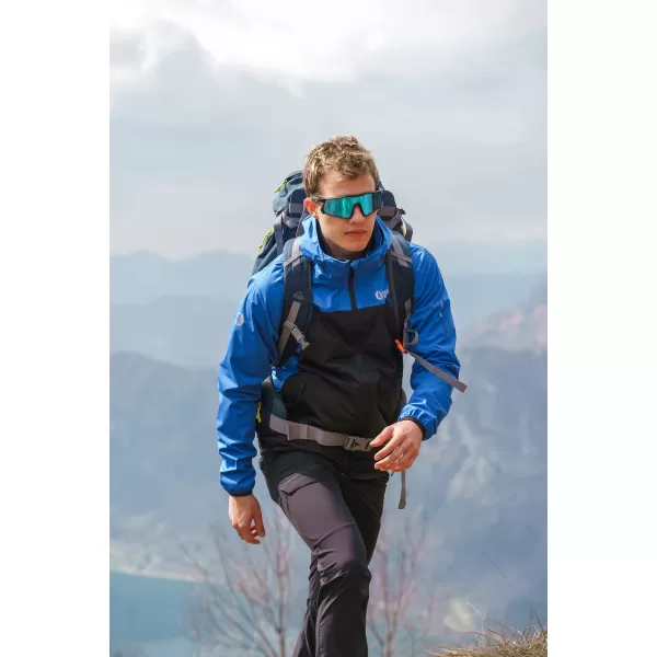  Férfi vízálló softshell kabát NORDBLANC EXPEDITIOUS NBSSM8323 KÉK 