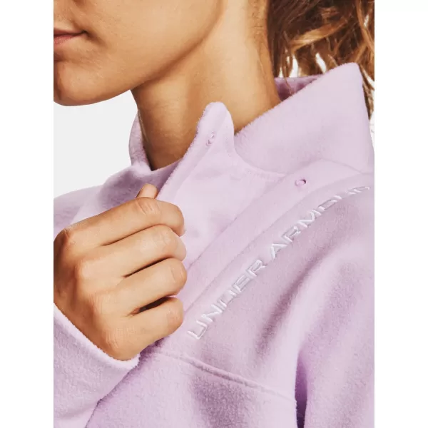  Női pulóver UNDER ARMOUR RECOVER FLEECE WRAP NECK 1356347-570 LILA 