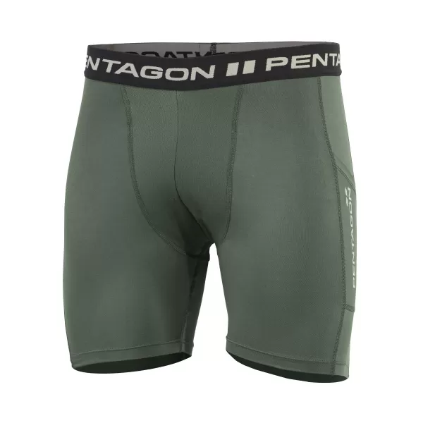  Férfi boxerek PENTAGON APOLLO SHORTS K10001 TEREPSZÍNŰ ZÖLD 