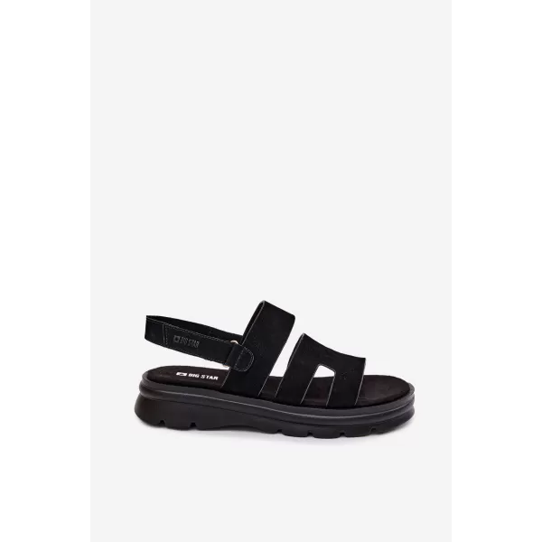  Női szandál BIG STAR SHOES TT274484 FEKETE 
