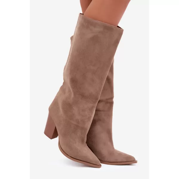  Női csizma BOTO 2576A KHAKI 