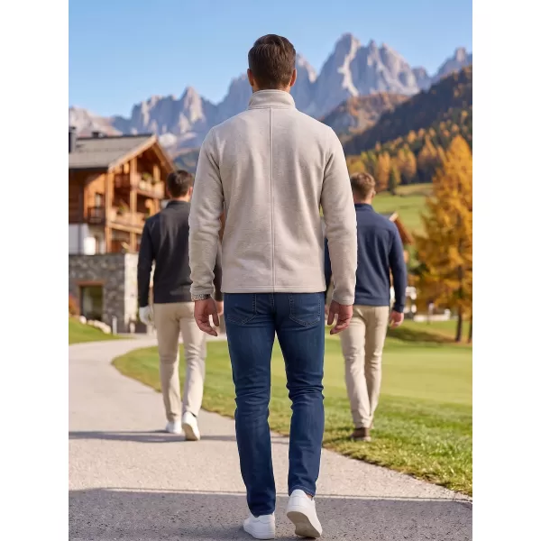  Férfi polár pulóver ALTISPORT ALM002852 EZÜST KIEMELÉSEK 