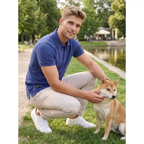 Férfi póló gallérral ALTISPORT NP/ALMST90601 SZOKÁSOK 