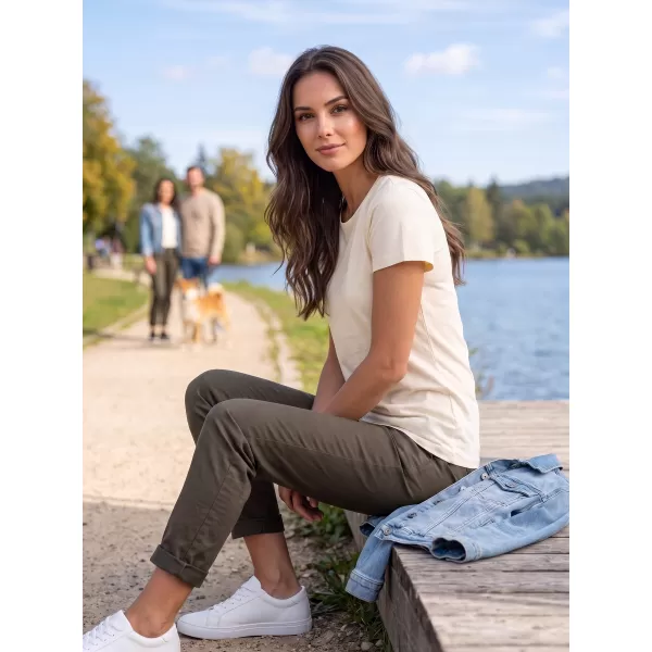 Női póló ALTISPORT NP/ALWST26001 TERMÉSZETES 