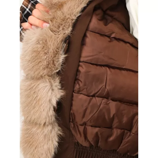  Női kabát DSTREET TY5839 BARNA 
