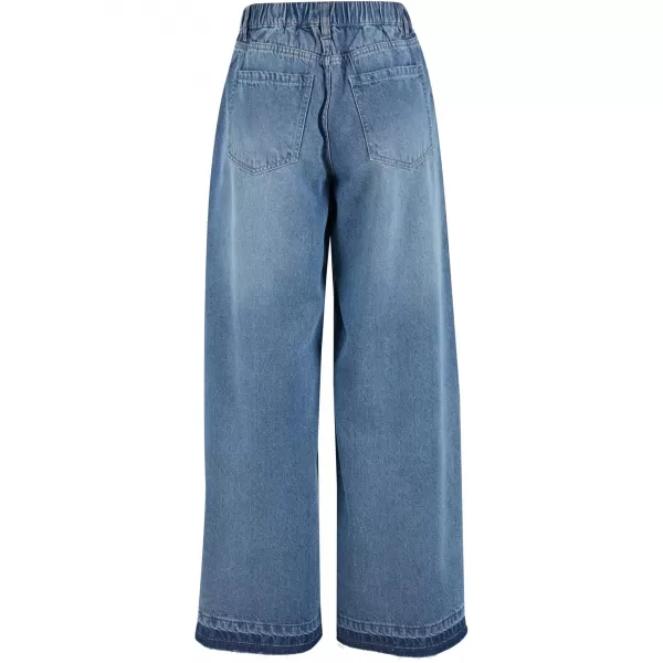  Női nadrág URBAN CLASSICS TB7712 KÖZÉP MÉLYKÉK MOSOTT 