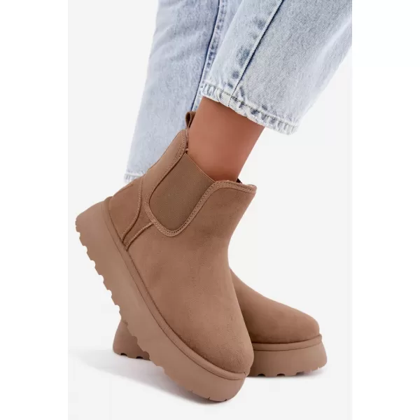  Női hóemberek BIG STAR SHOES UU274173 BÉZS 