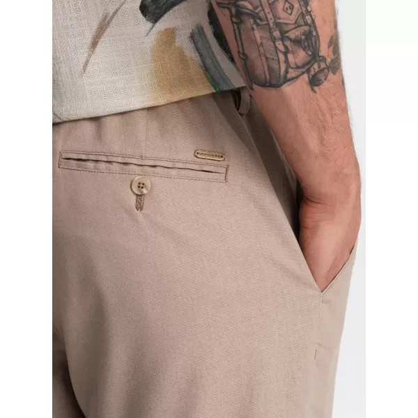  Férfi chino nadrág OMBRE P1522 BÉZS 