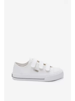 Gyermek tornacipő BIG STAR SHOES TT374169 FEHÉR