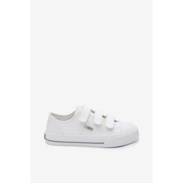  Gyermek tornacipő BIG STAR SHOES TT374169 FEHÉR 