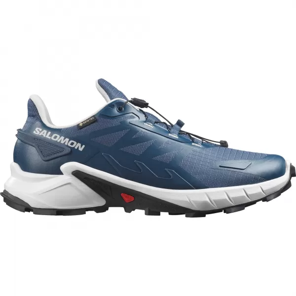  Férfi cipők SALOMON SUPERCROSS 4 GORE-TEX L45447400 ELBŰVÖLT/HOLDSZIKLA/FEKETE 