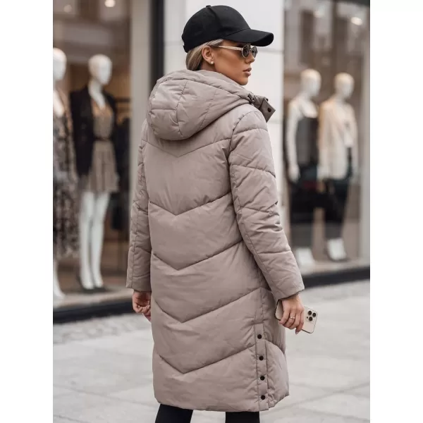  Női kabát DSTREET TY5430 BÉZS 