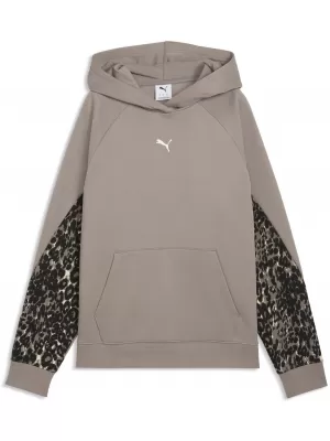 Női pulóver PUMA SPORT ANIMAL STANDARD HOODIE FL 69400781 EGÉR SZÜRKE