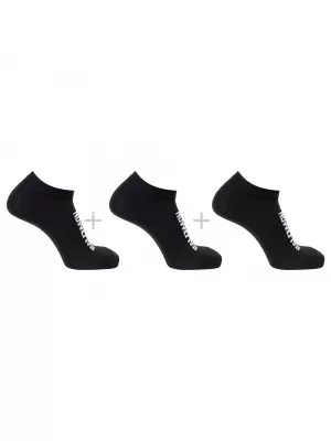 Zokni SALOMON EVERYDAY LITE LOW 3-PACK LC2912000 FEKETE